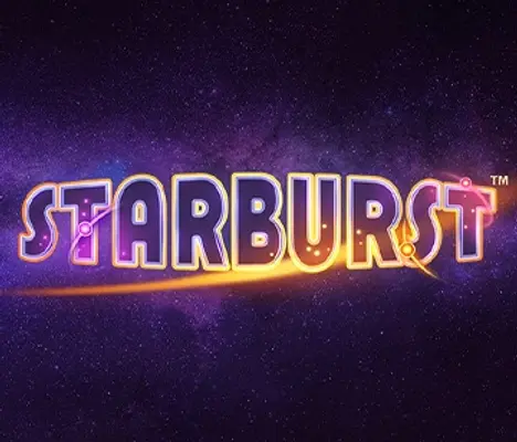 Slots logo of Starburst from NetEnt at Rebet24