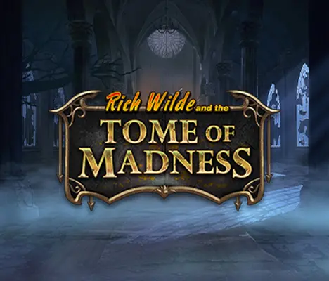 Tome of Madness slot visual from Play’n GO available on rebet24it.org