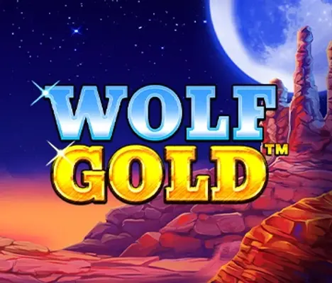 Official Slots logo: Wolf Gold by Pragmatic Play at Rebet24